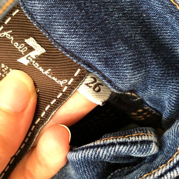 7 For All Mankind Flare Jeans 26 - Picture 4 of 11